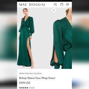 Mac Duggal Gown